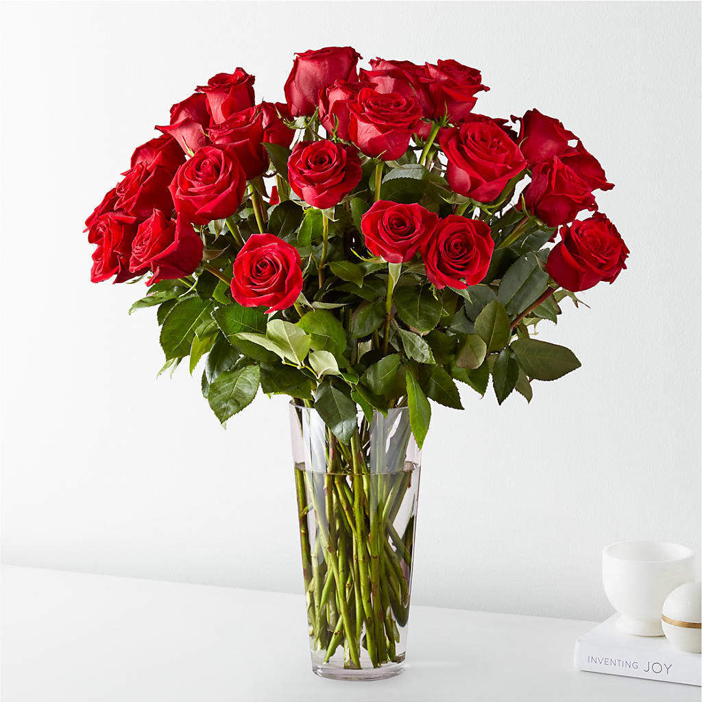 Long Stem Red Rose Bouquet – HUTCHINSON'S FLOWERS INC, Sykesville MD