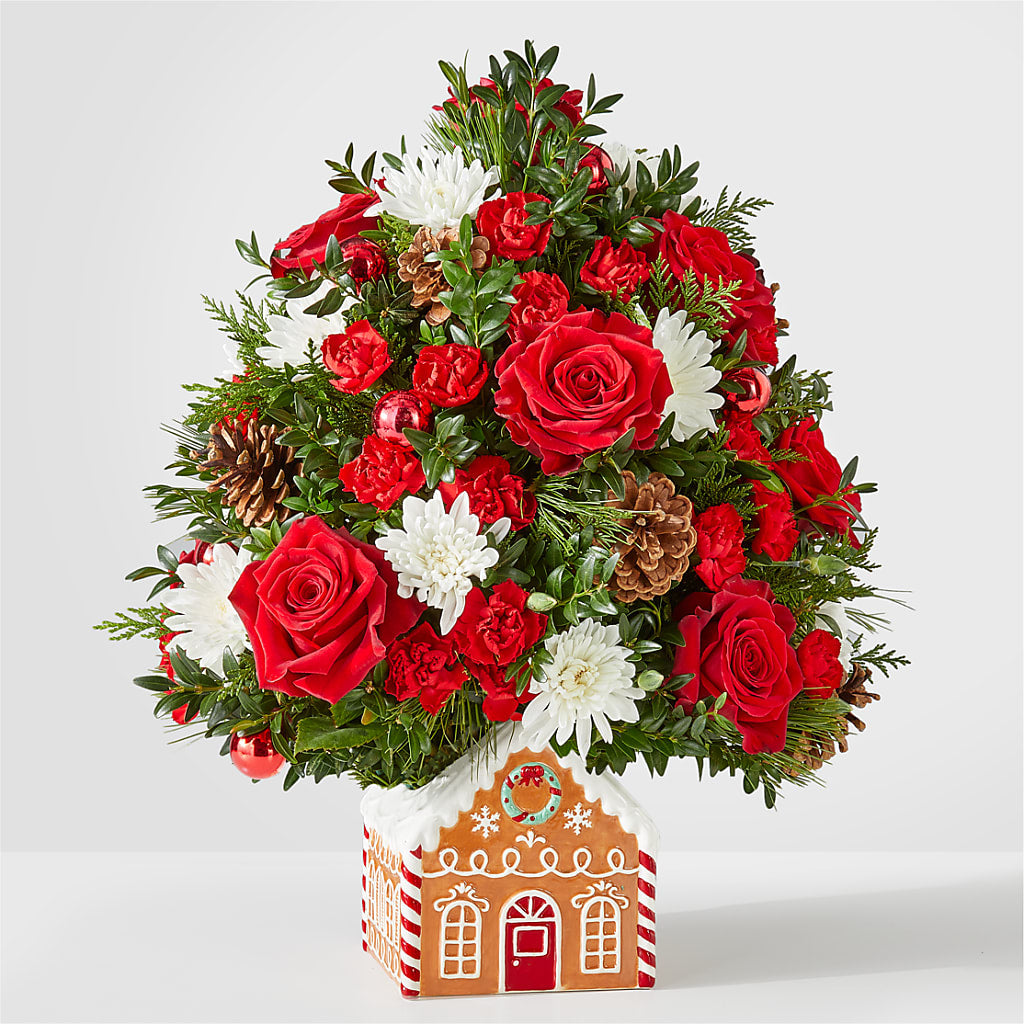Spiced Gingerbread Tree – HUTCHINSON'S FLOWERS INC, Sykesville MD