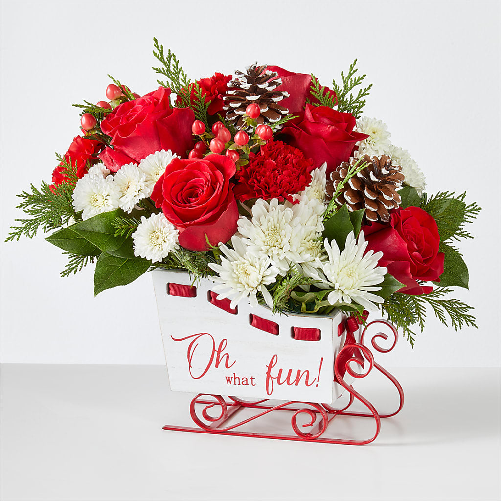 Sleigh Bells Bouquet – HUTCHINSON'S FLOWERS INC, Sykesville MD