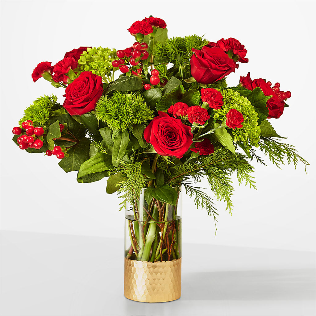 Plaid Throw Bouquet – HUTCHINSON'S FLOWERS INC, Sykesville MD