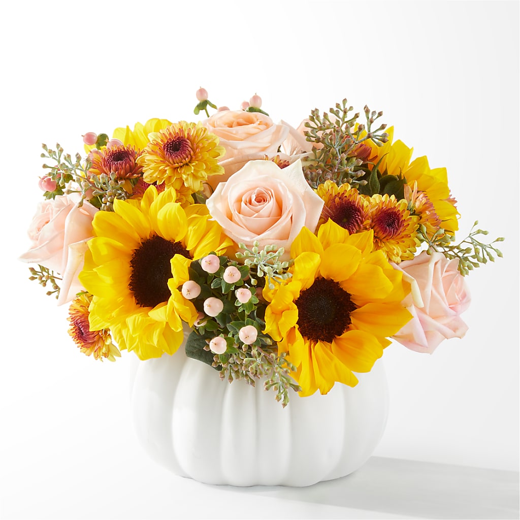Pumpkin to Talk About Bouquet – HUTCHINSON'S FLOWERS INC, Sykesville MD