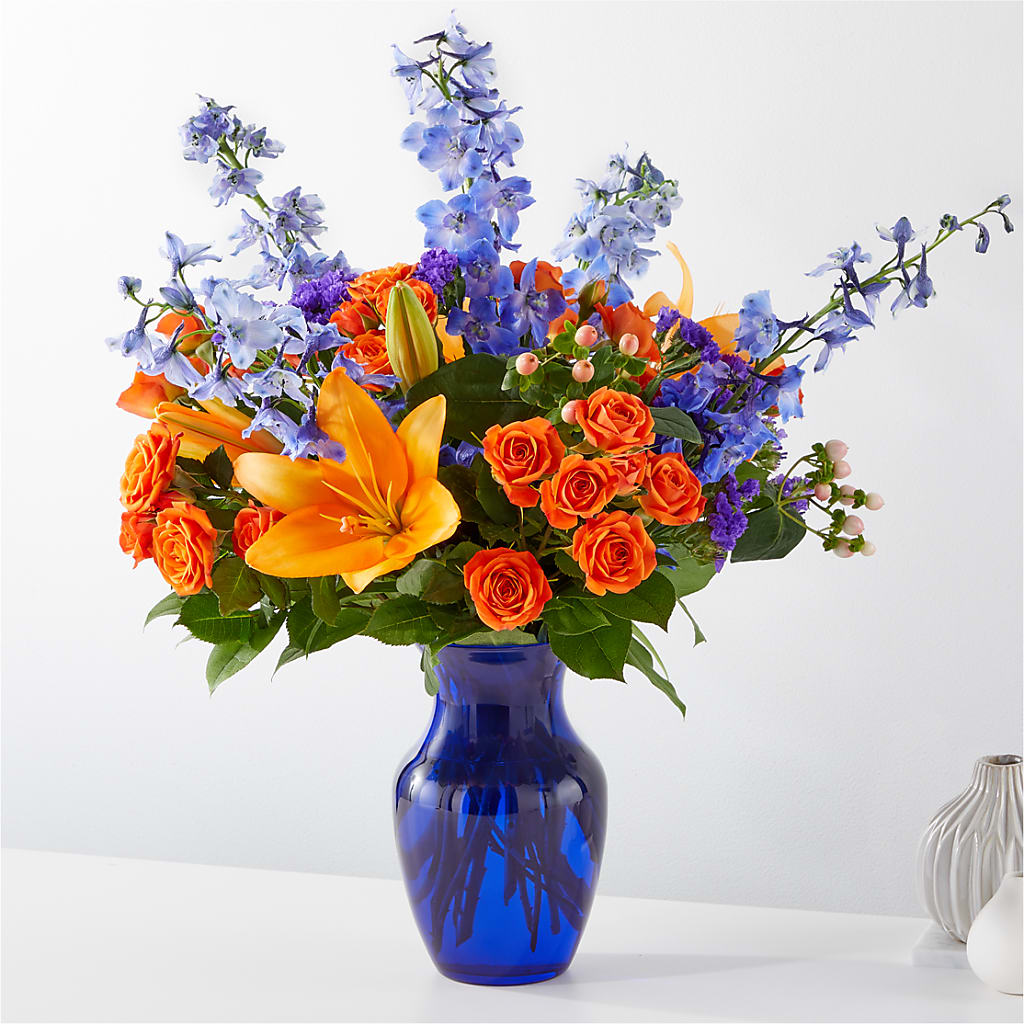 Radiant Citrus Bouquet – HUTCHINSON'S FLOWERS INC, Sykesville MD