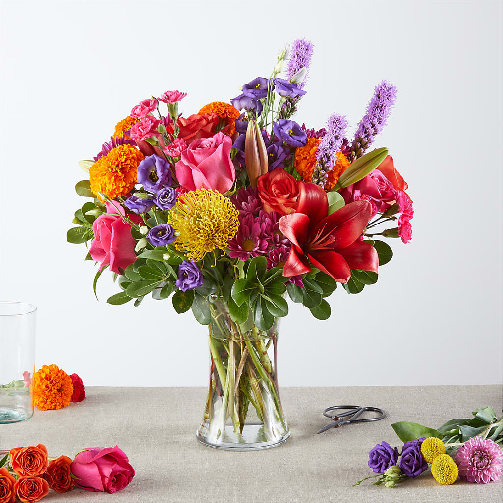 Feast of Color – A Florist Original – HUTCHINSON'S FLOWERS INC, Sykesville MD