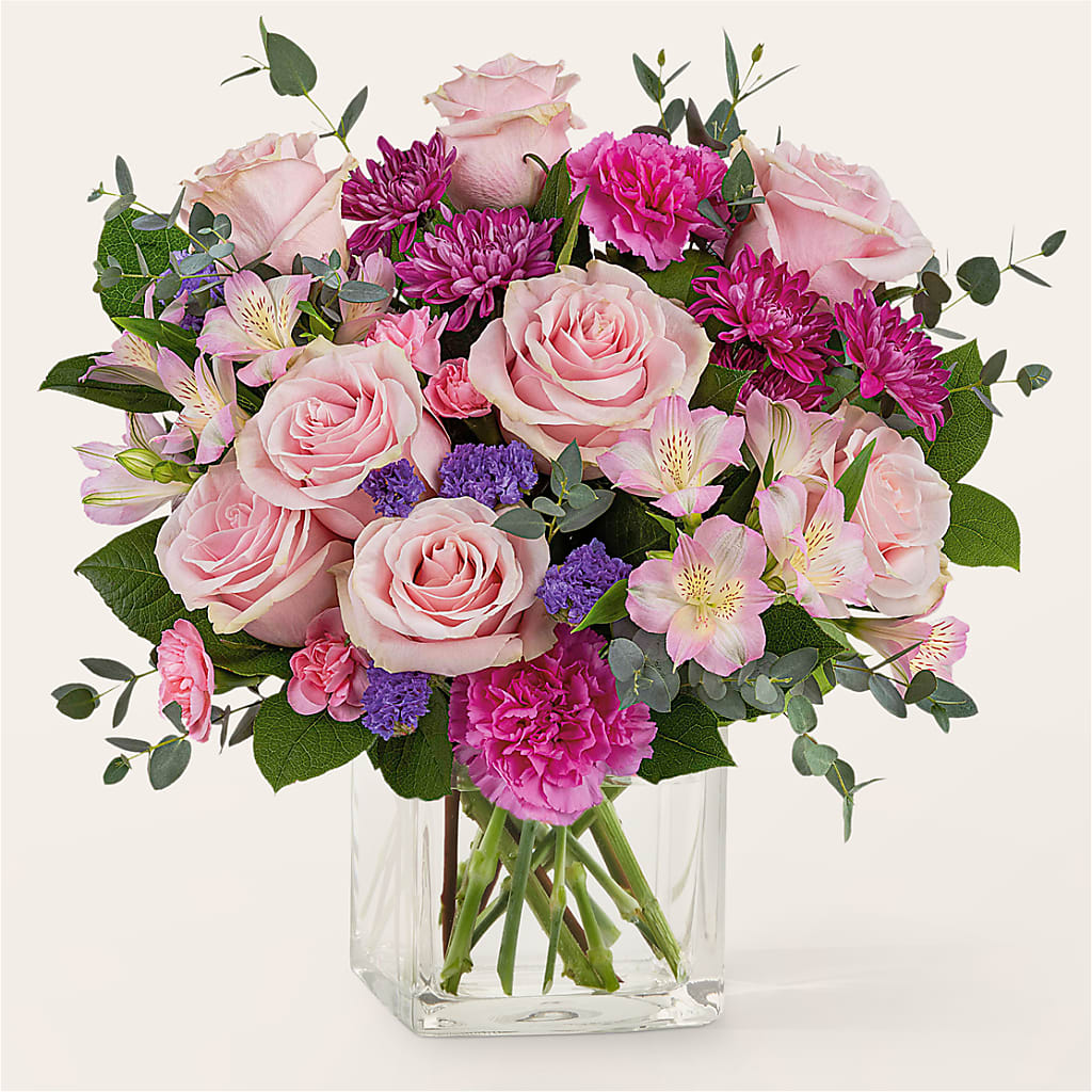 Rosy Radiance Bouquet – HUTCHINSON'S FLOWERS INC, Sykesville MD