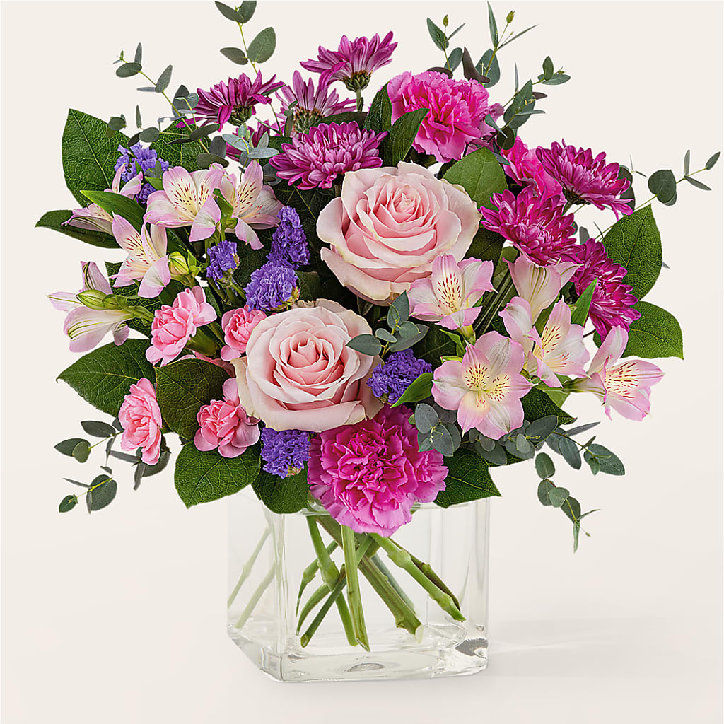 Rosy Radiance Bouquet – HUTCHINSON'S FLOWERS INC, Sykesville MD