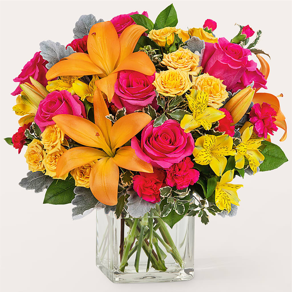 To the Tropics Bouquet – HUTCHINSON'S FLOWERS INC, Sykesville MD