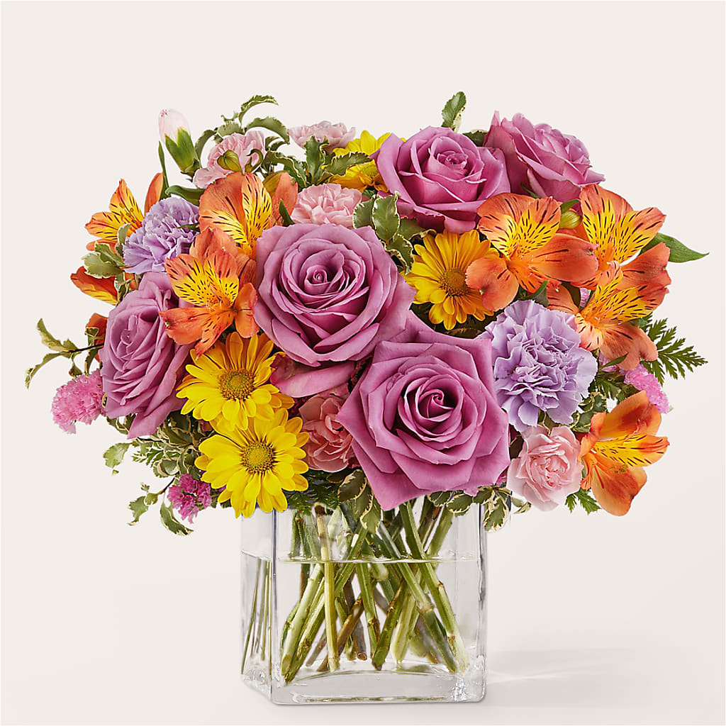 Shades of Happiness Bouquet – HUTCHINSON'S FLOWERS INC, Sykesville MD
