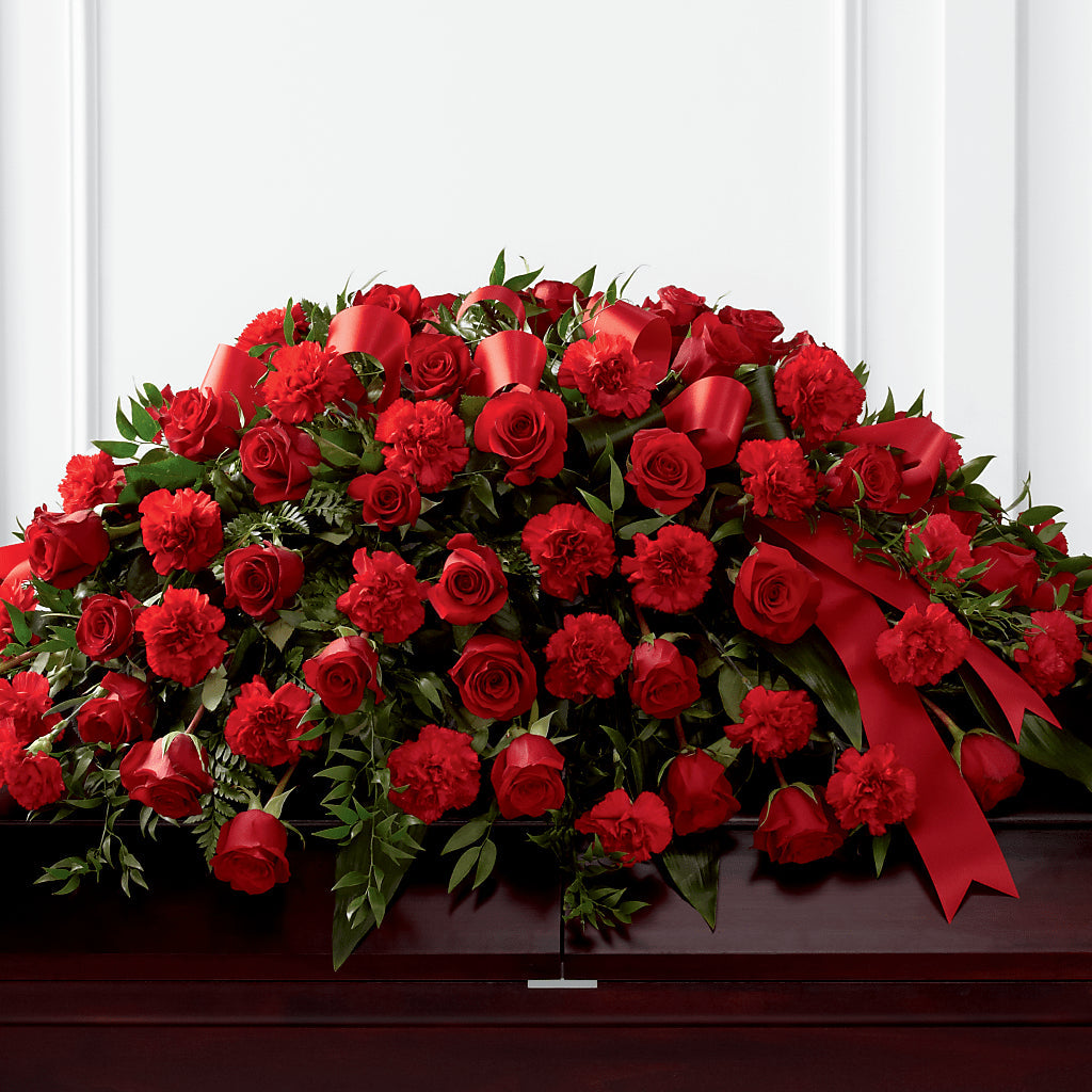 Tribute of Life Casket Spray – HUTCHINSON'S FLOWERS INC, Sykesville MD