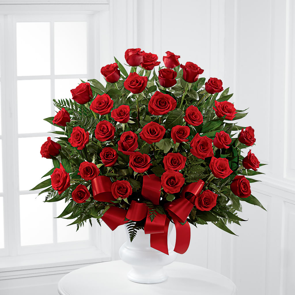 Blessed with Love Arrangement – HUTCHINSON'S FLOWERS INC, Sykesville MD