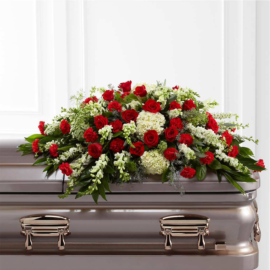 Sincerity Casket Spray – HUTCHINSON'S FLOWERS INC, Sykesville MD