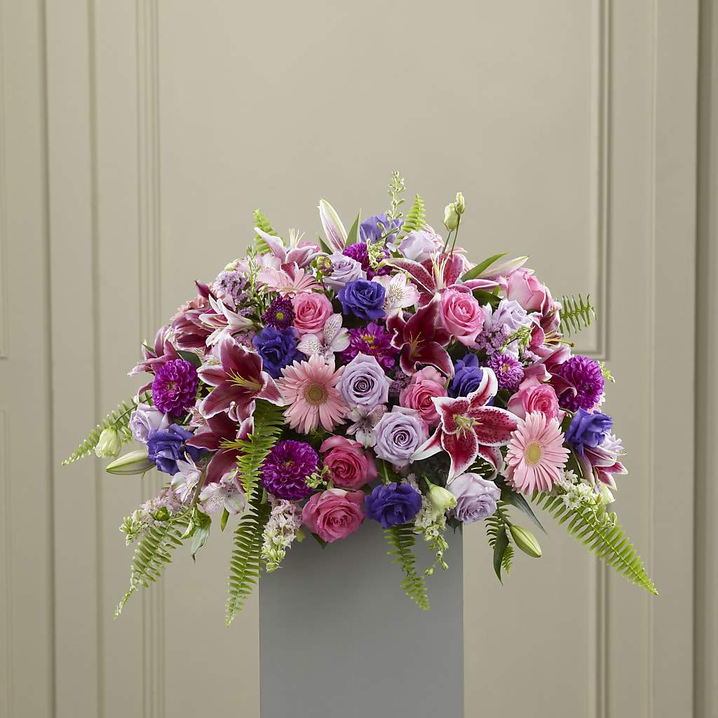 Fare Thee Well Pedestal – HUTCHINSON'S FLOWERS INC, Sykesville MD