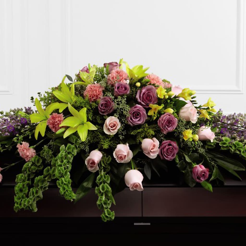 Forever Beloved Casket Spray – HUTCHINSON'S FLOWERS INC, Sykesville MD