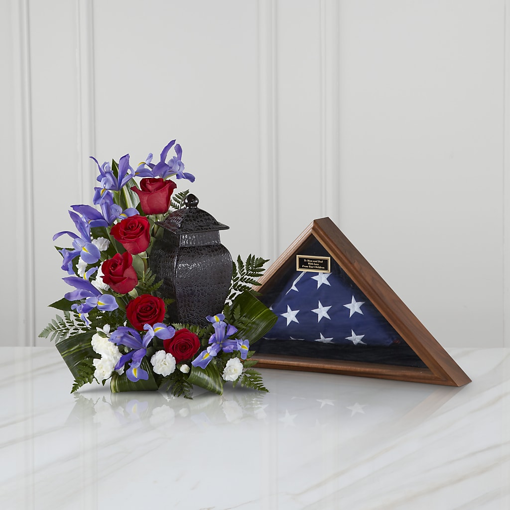 Patriotic Tribute Arrangement – HUTCHINSON'S FLOWERS INC, Sykesville MD