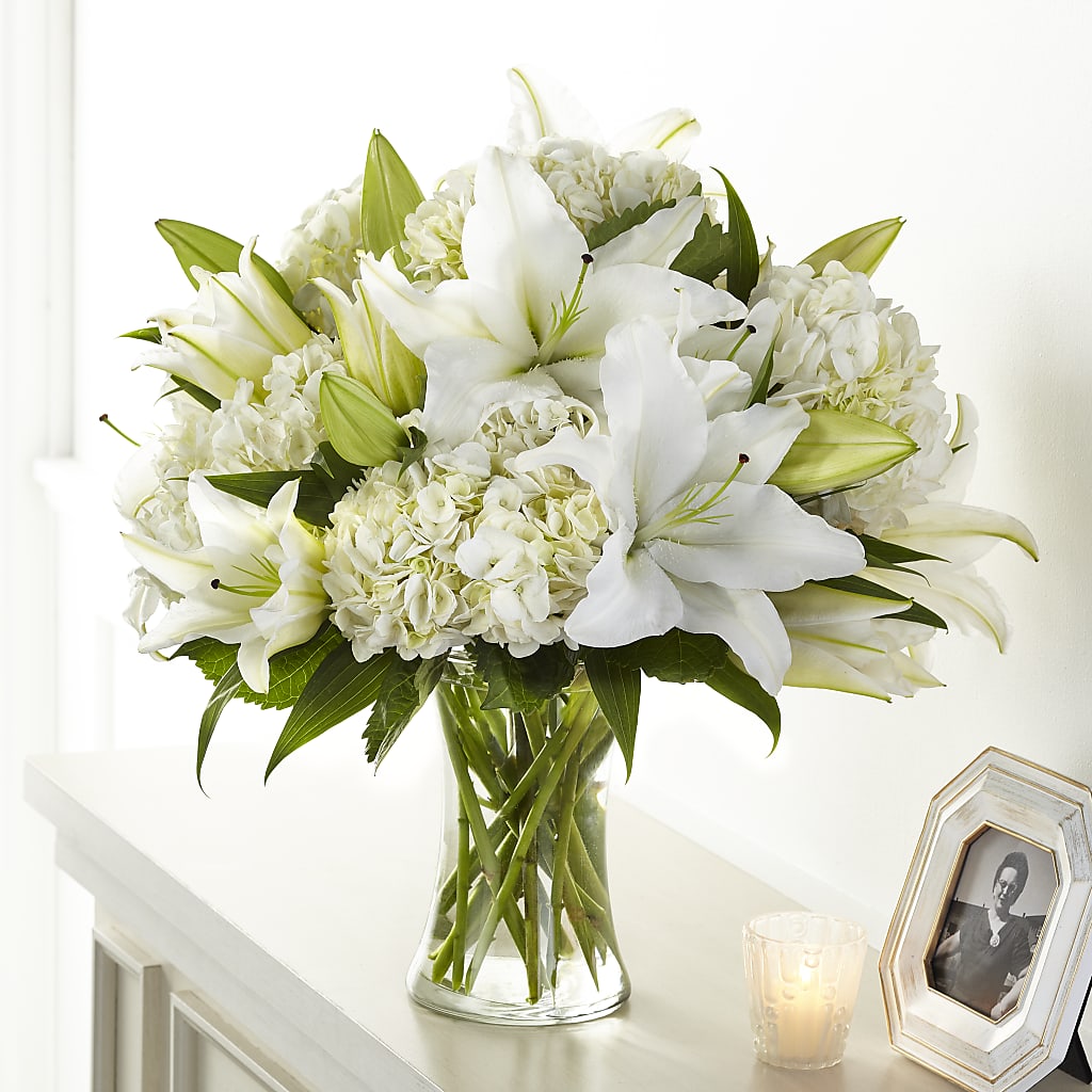 Compassionate Lily Bouquet – HUTCHINSON'S FLOWERS INC, Sykesville MD