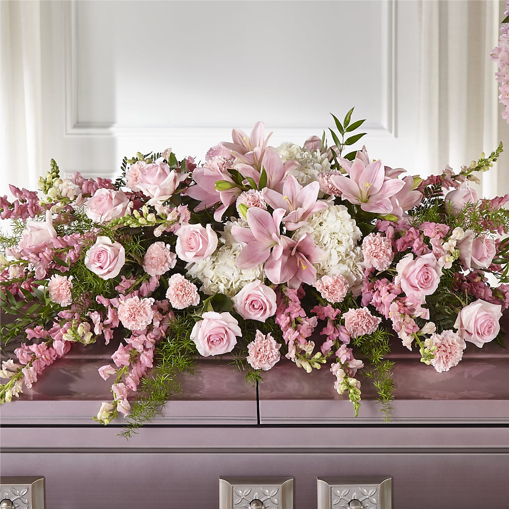 Life & Remembrance Casket Spray – HUTCHINSON'S FLOWERS INC, Sykesville MD