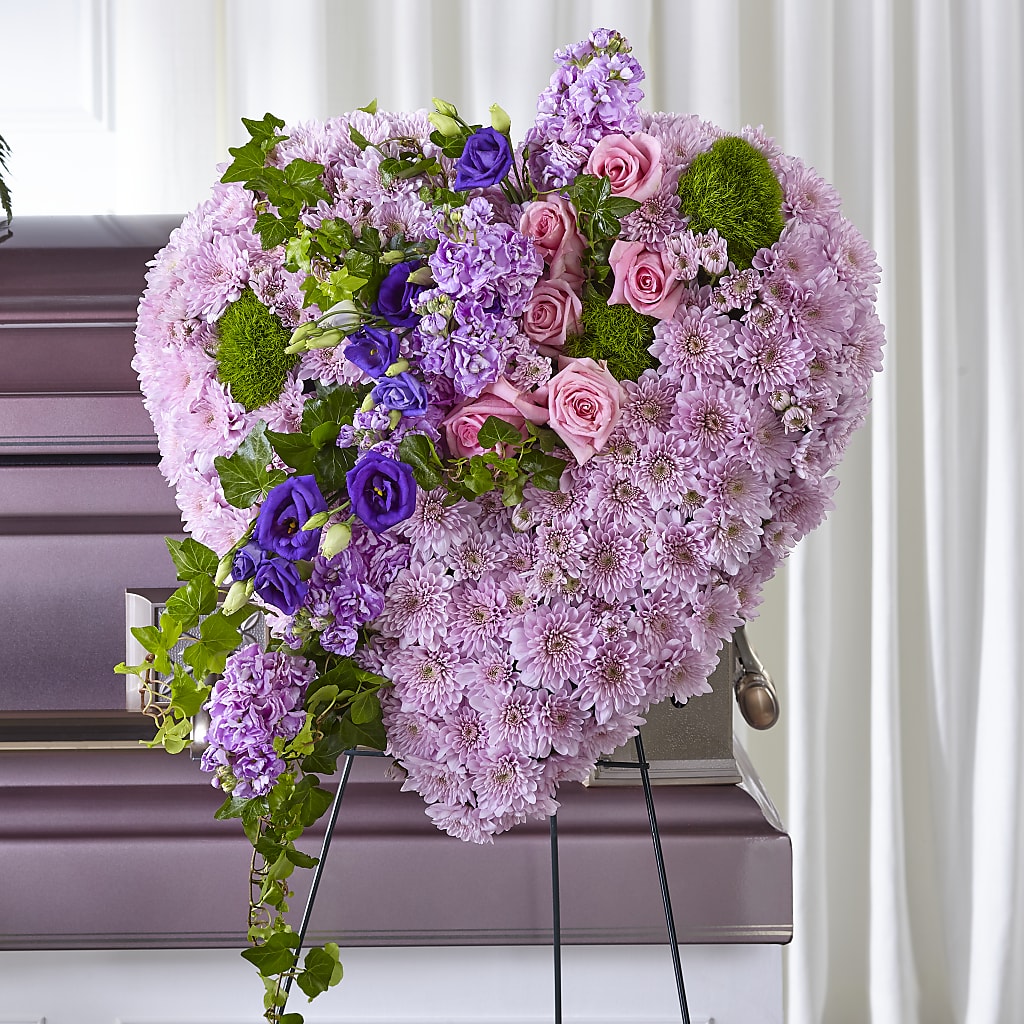 Treasured Love Standing Heart – HUTCHINSON'S FLOWERS INC, Sykesville MD