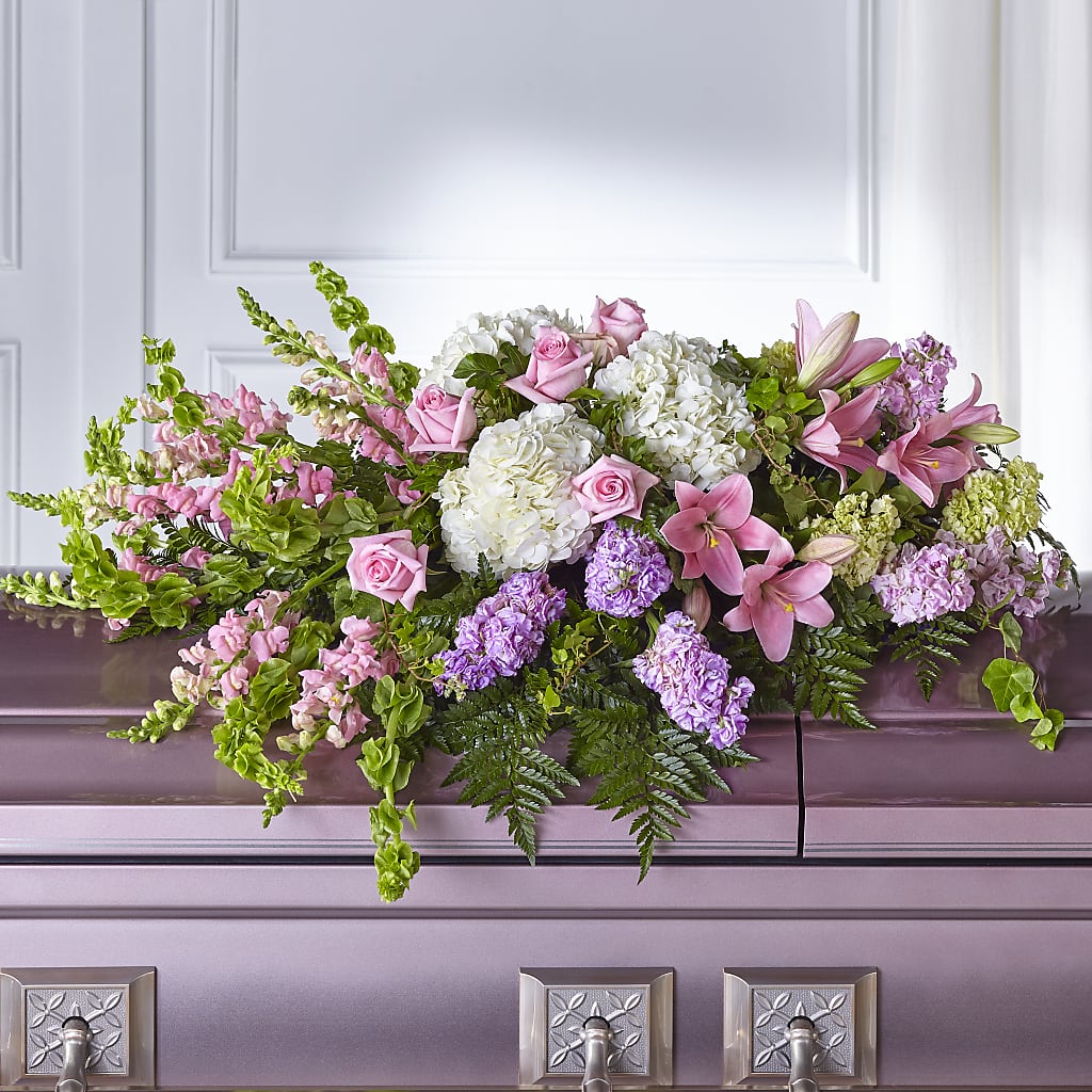 Life's Gratitude Casket Spray – HUTCHINSON'S FLOWERS INC, Sykesville MD