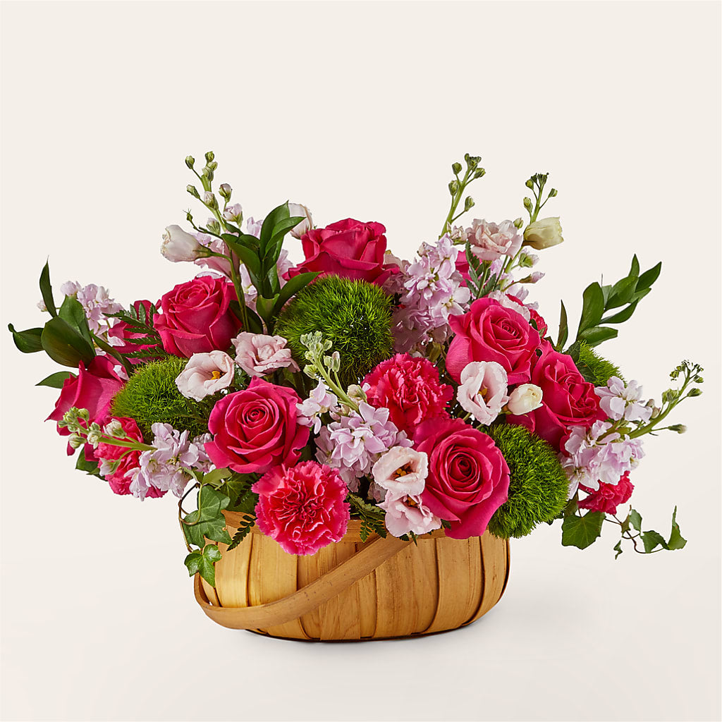 Radiance in Bloom Basket – HUTCHINSON'S FLOWERS INC, Sykesville MD