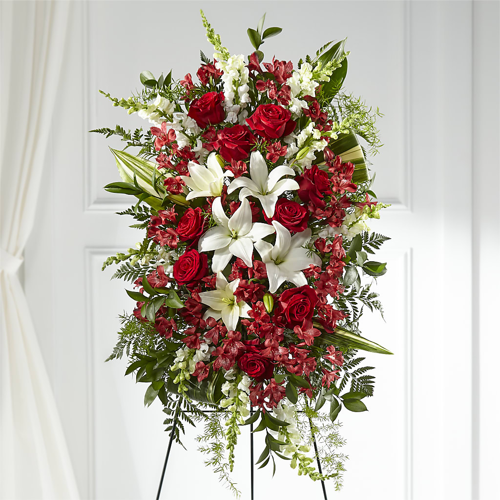 Everlasting Memory Standing Spray – HUTCHINSON'S FLOWERS INC, Sykesville MD