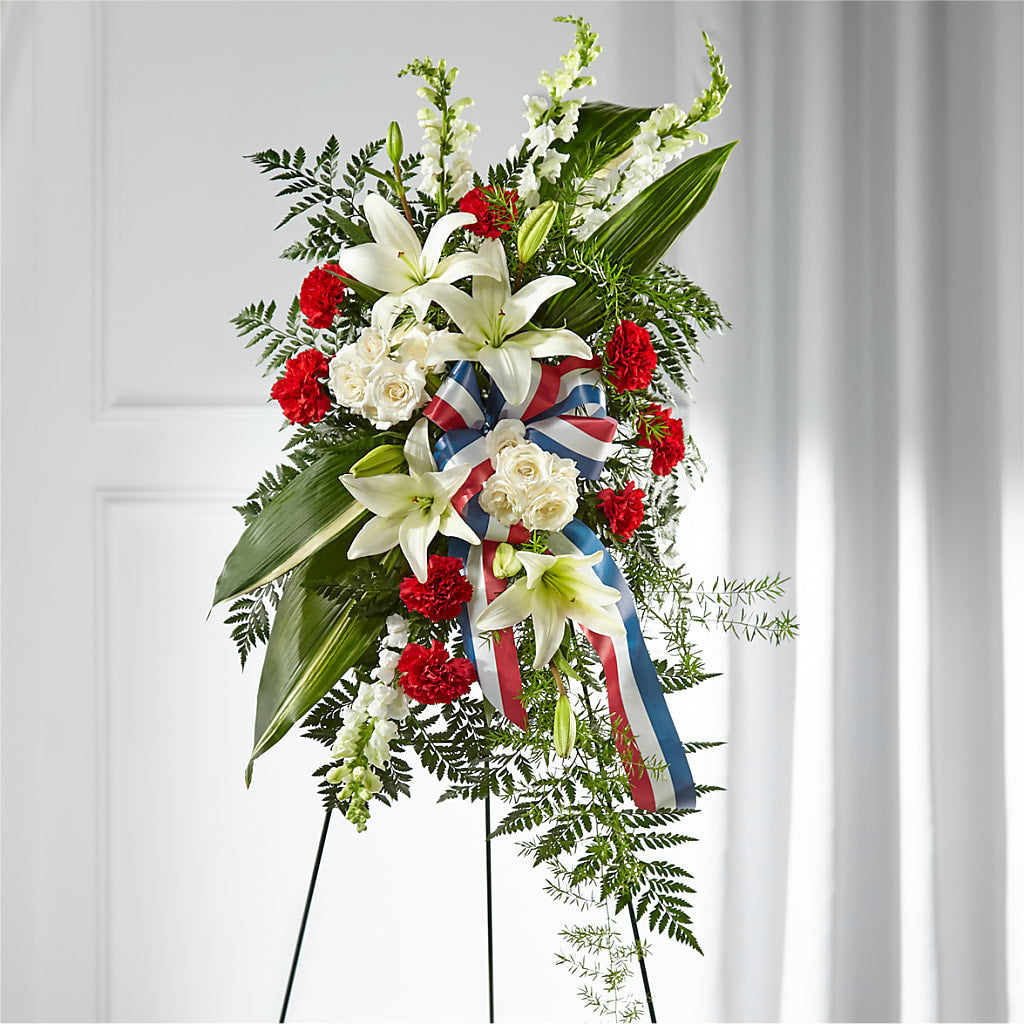 Stars of Life Standing Spray – HUTCHINSON'S FLOWERS INC, Sykesville MD