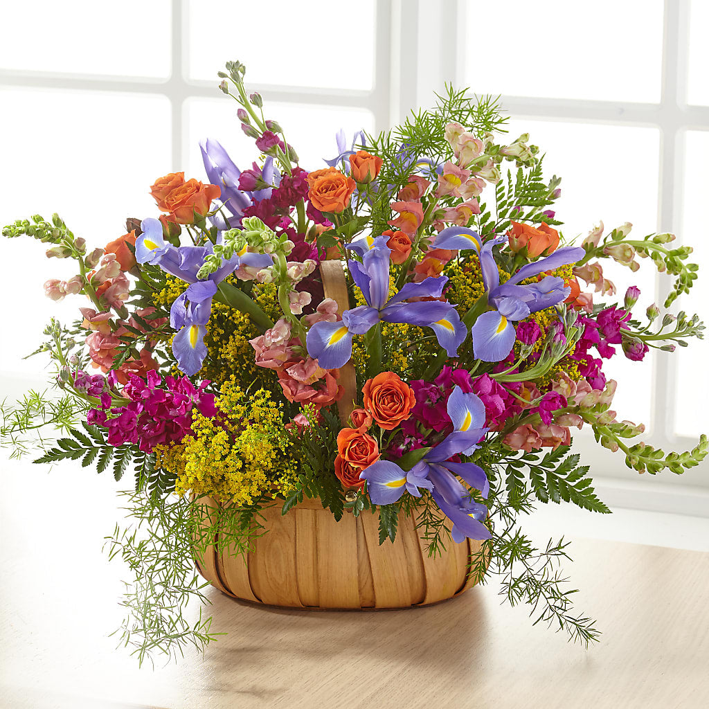 Garden of Life Basket – HUTCHINSON'S FLOWERS INC, Sykesville MD
