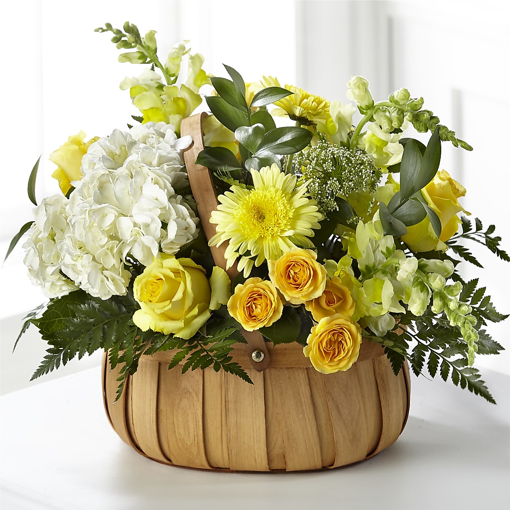 Rustic Remembrance Basket – HUTCHINSON'S FLOWERS INC, Sykesville MD