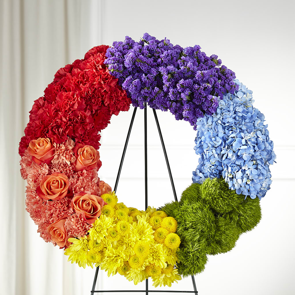 Circle of Love Wreath – HUTCHINSON'S FLOWERS INC, Sykesville MD