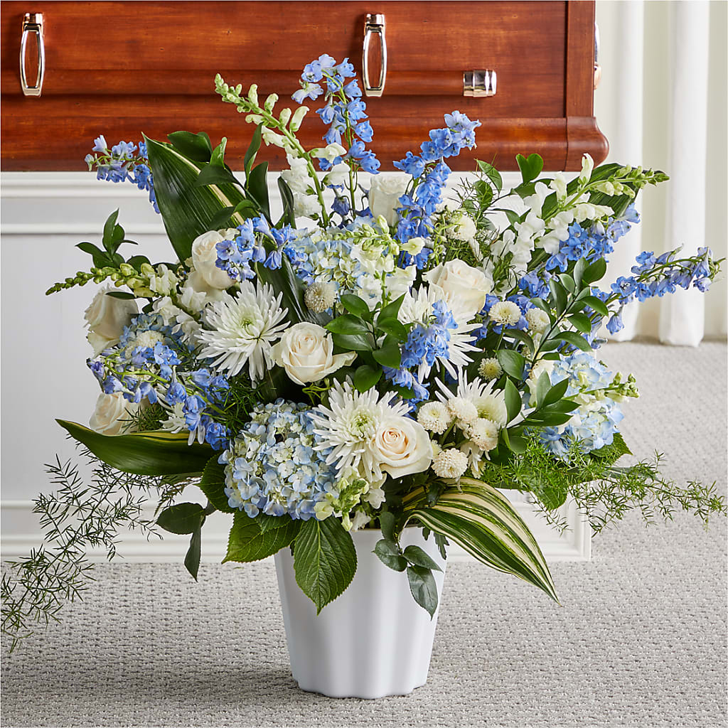 Everlasting Memories Floor Basket – HUTCHINSON'S FLOWERS INC, Sykesville MD