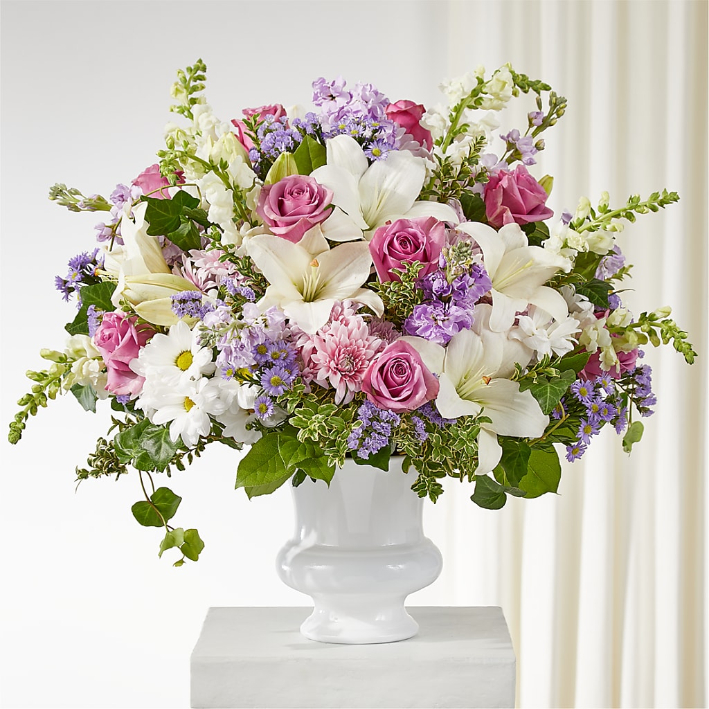 Remarkable Life Urn Arrangement – HUTCHINSON'S FLOWERS INC, Sykesville MD