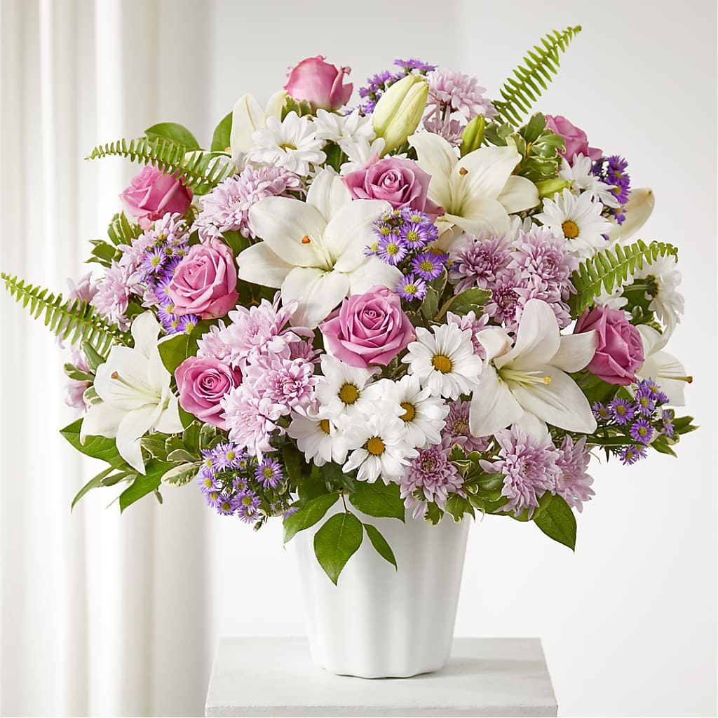 Warmest Thoughts Tabletop Basket – HUTCHINSON'S FLOWERS INC, Sykesville MD