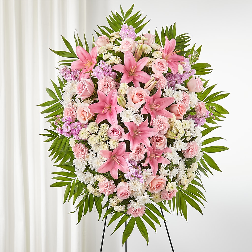 Offering Solace Standing Spray – HUTCHINSON'S FLOWERS INC, Sykesville MD