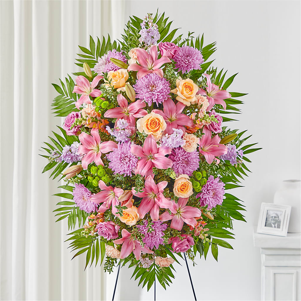 Love & Light Standing Spray – HUTCHINSON'S FLOWERS INC, Sykesville MD