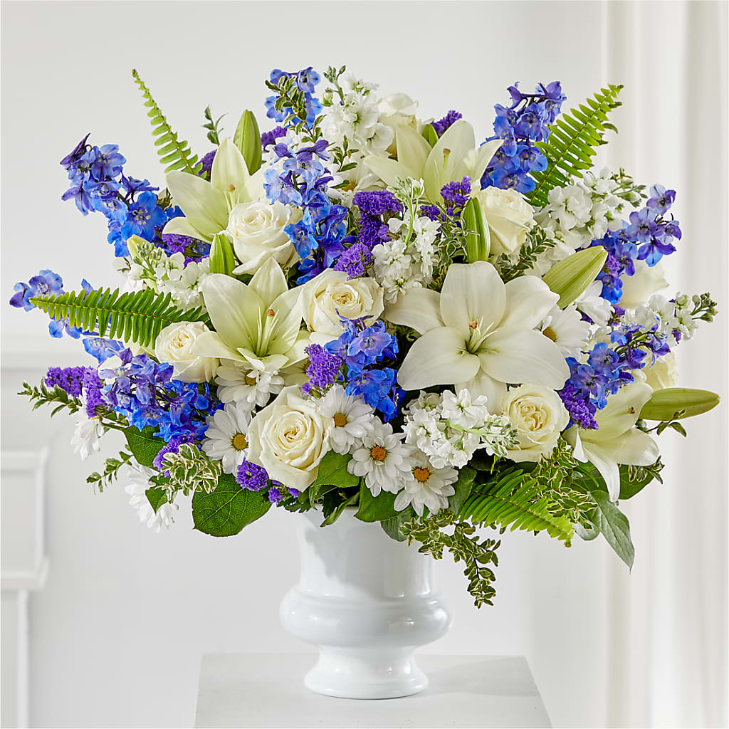 Expressions of Hope Urn Arrangement – HUTCHINSON'S FLOWERS INC, Sykesville MD