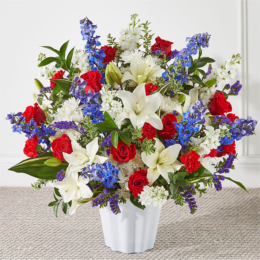 Consoled Floor Basket – HUTCHINSON'S FLOWERS INC, Sykesville MD