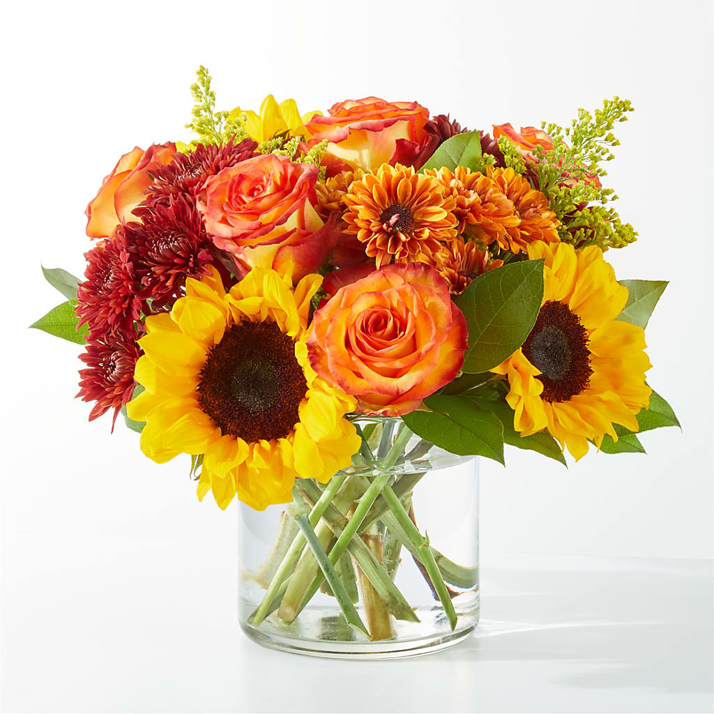 Flannel Scarf Bouquet – HUTCHINSON'S FLOWERS INC, Sykesville MD