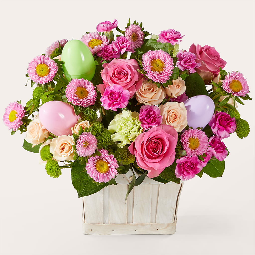 Get Eggcited Basket – HUTCHINSON'S FLOWERS INC, Sykesville MD