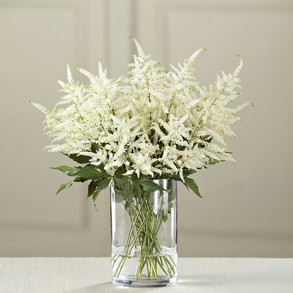 White Astilbe Bouquet – HUTCHINSON'S FLOWERS INC, Sykesville MD