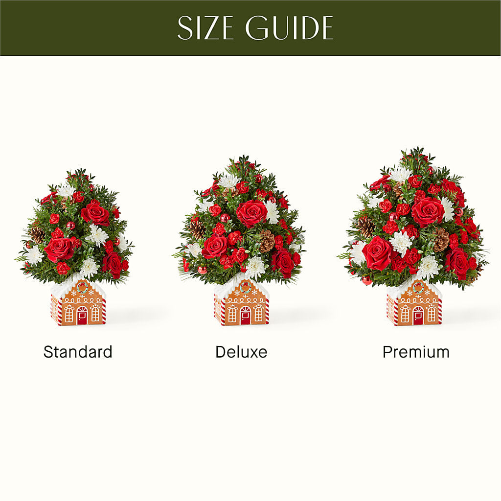 Spiced Gingerbread Tree – HUTCHINSON'S FLOWERS INC, Sykesville MD