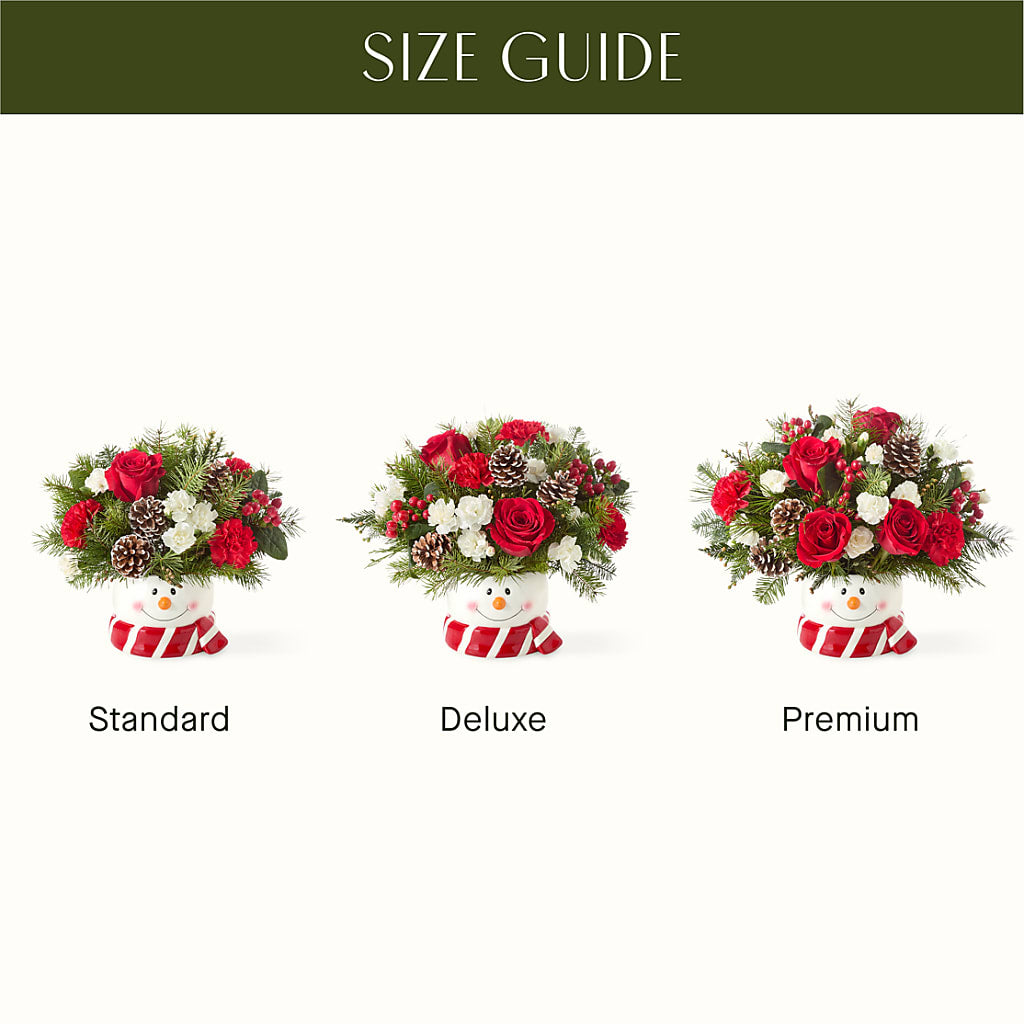 Jolly Snowman Bouquet – HUTCHINSON'S FLOWERS INC, Sykesville MD