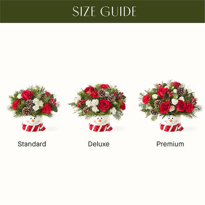 Jolly Snowman Bouquet – HUTCHINSON'S FLOWERS INC, Sykesville MD
