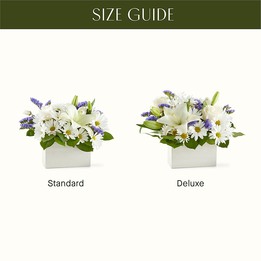 Beyond Blue Box Bouquet – HUTCHINSON'S FLOWERS INC, Sykesville MD