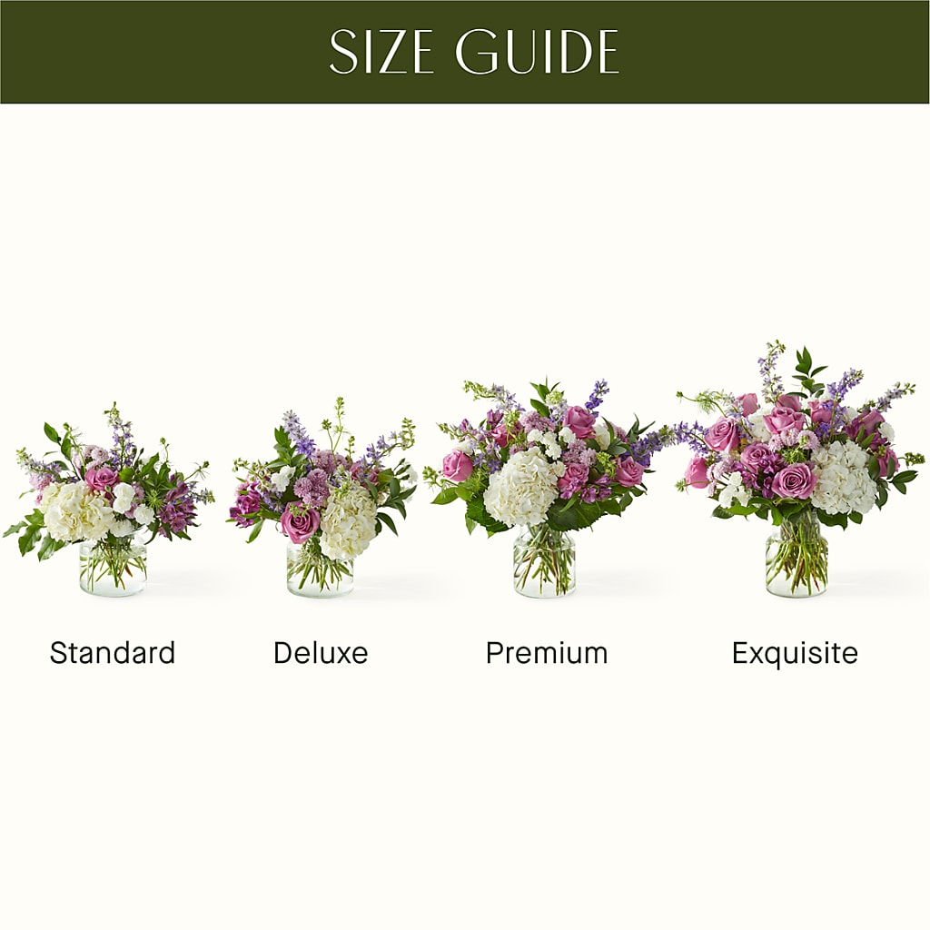 Violet Caress Bouquet – HUTCHINSON'S FLOWERS INC, Sykesville MD