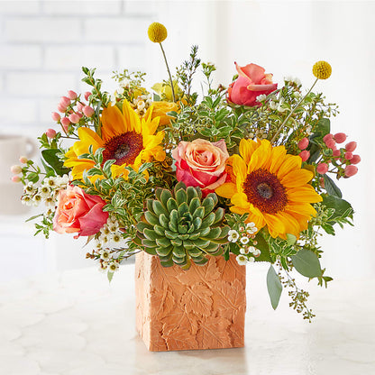 Sunflower Season Bouquet – HUTCHINSON'S FLOWERS INC, Sykesville MD