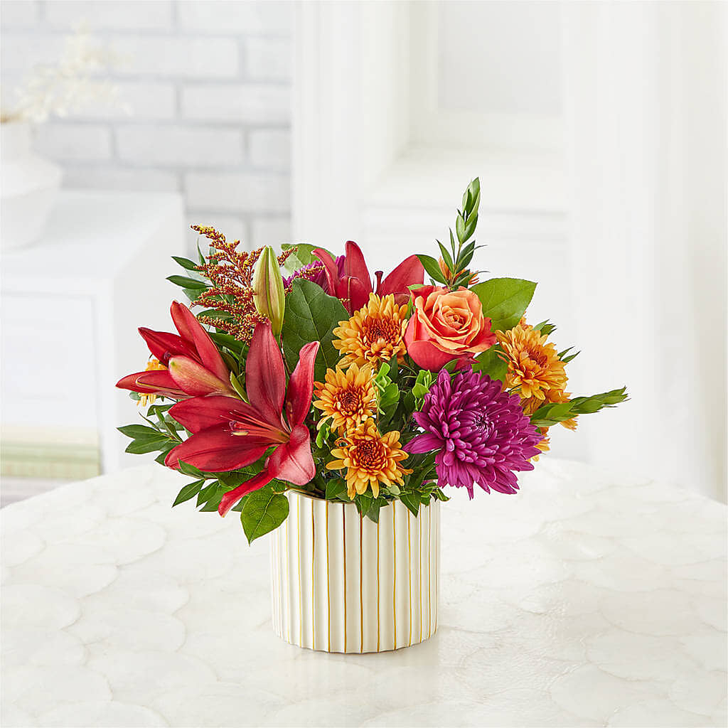 Burgundy Landscape Bouquet – HUTCHINSON'S FLOWERS INC, Sykesville MD