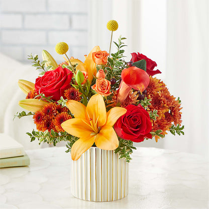 Scarlet Skies Bouquet – HUTCHINSON'S FLOWERS INC, Sykesville MD