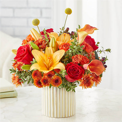 Scarlet Skies Bouquet – HUTCHINSON'S FLOWERS INC, Sykesville MD