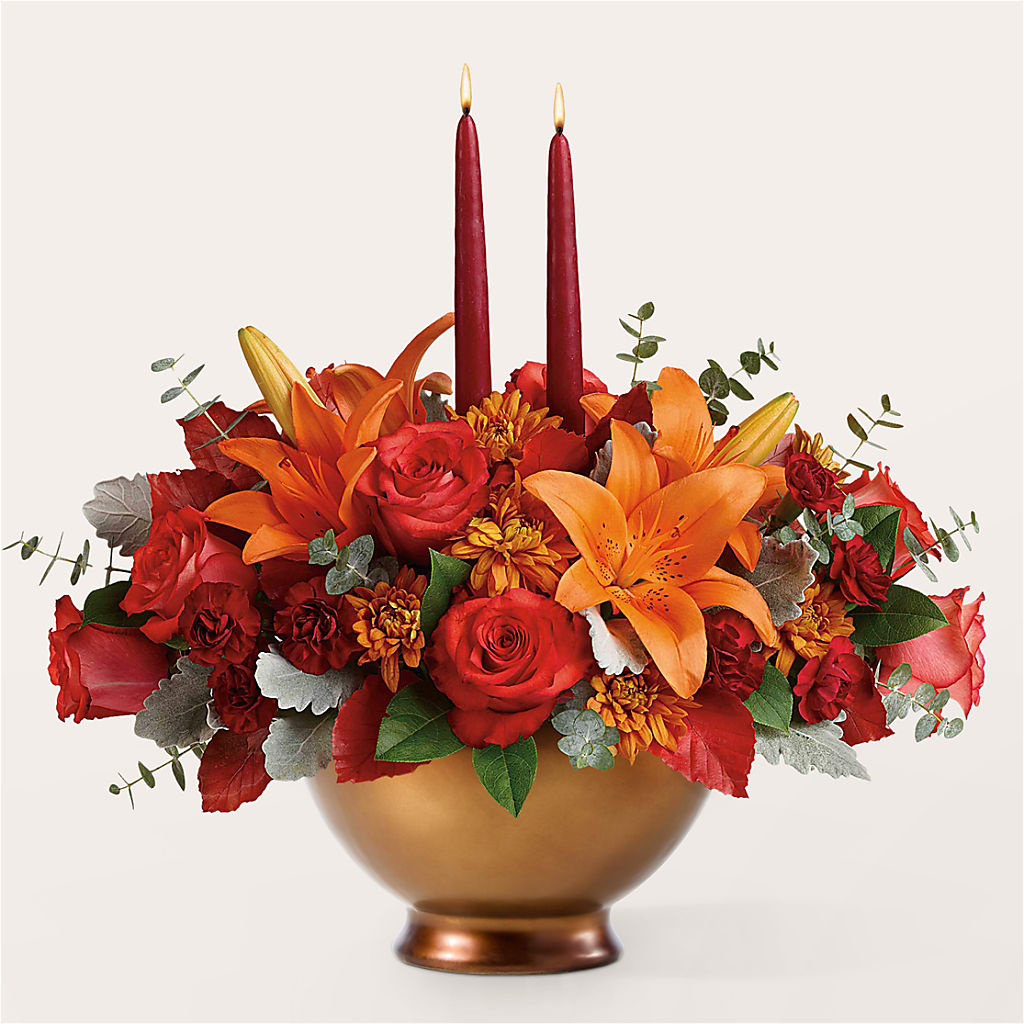 Fruits of Fall Centerpiece – HUTCHINSON'S FLOWERS INC, Sykesville MD