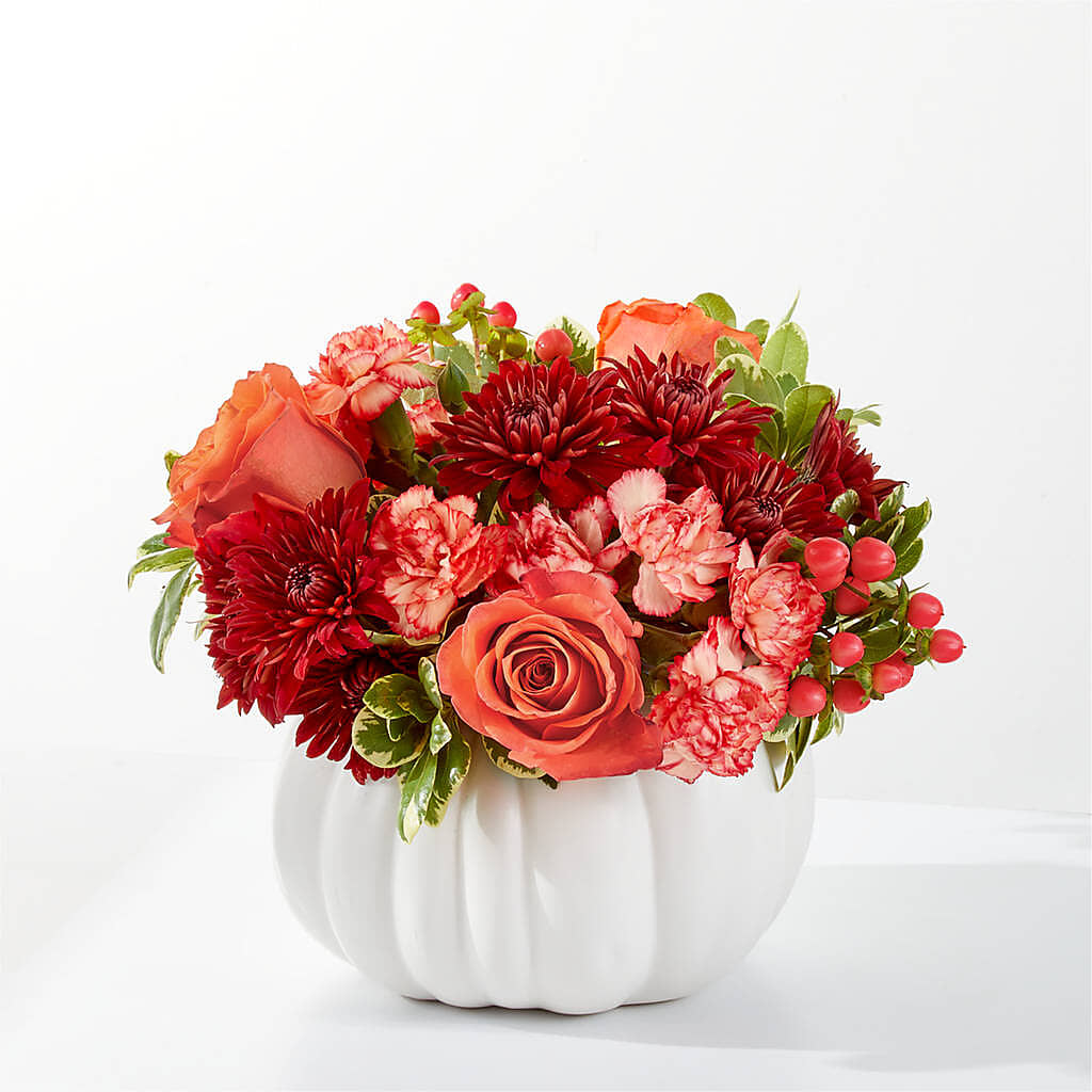 Autumn Air Pumpkin Bouquet – HUTCHINSON'S FLOWERS INC, Sykesville MD