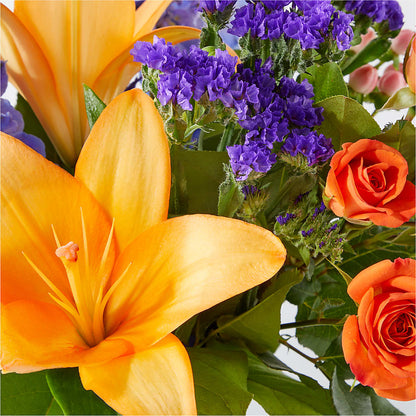 Radiant Citrus Bouquet – HUTCHINSON'S FLOWERS INC, Sykesville MD