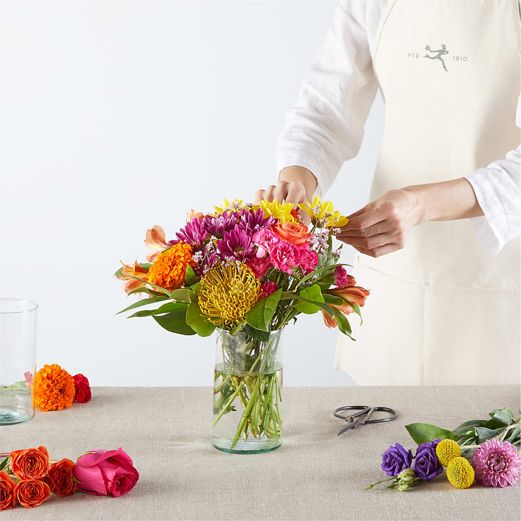 Feast of Color – A Florist Original – HUTCHINSON'S FLOWERS INC, Sykesville MD
